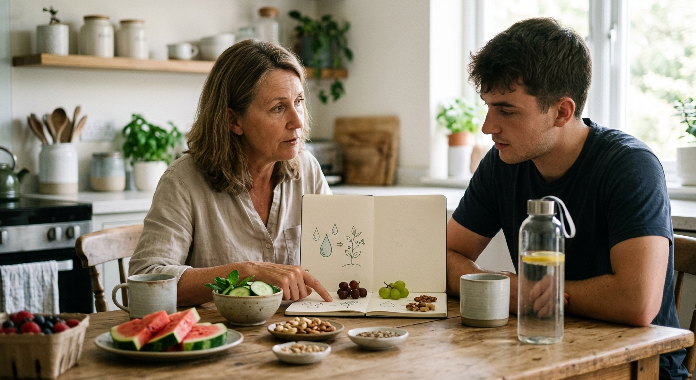 Stratégies nutritionnelles pour la régulation hydrique